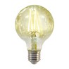 Foco Vintage LED Inteligente Globo G25 WiFi 5.5 W, Luz Blanca Ajustable, Base E27, Atenuable, Compatible con App móvil y Asisten