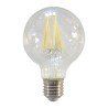 Foco Vintage LED Inteligente Globo G25 WiFi 5.5 W, Luz Blanca Ajustable, Base E27, Atenuable, Compatible con App móvil y Asisten