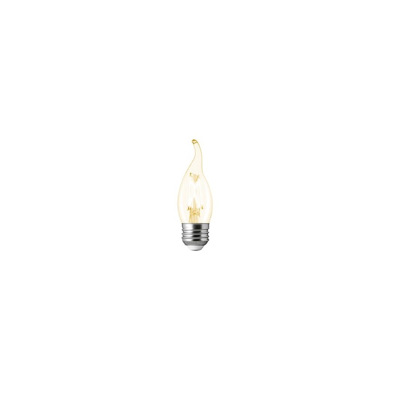 Foco Vela LED Inteligente Filamento C35T WiFi 5.5 W, Luz Blanca Dinámica, Base E27, Atenuable, Compatible con App móvil y Asiste