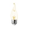 Foco Vela LED Inteligente Filamento C35T WiFi 5.5 W, Luz Blanca Dinámica, Base E27, Atenuable, Compatible con App móvil y Asiste