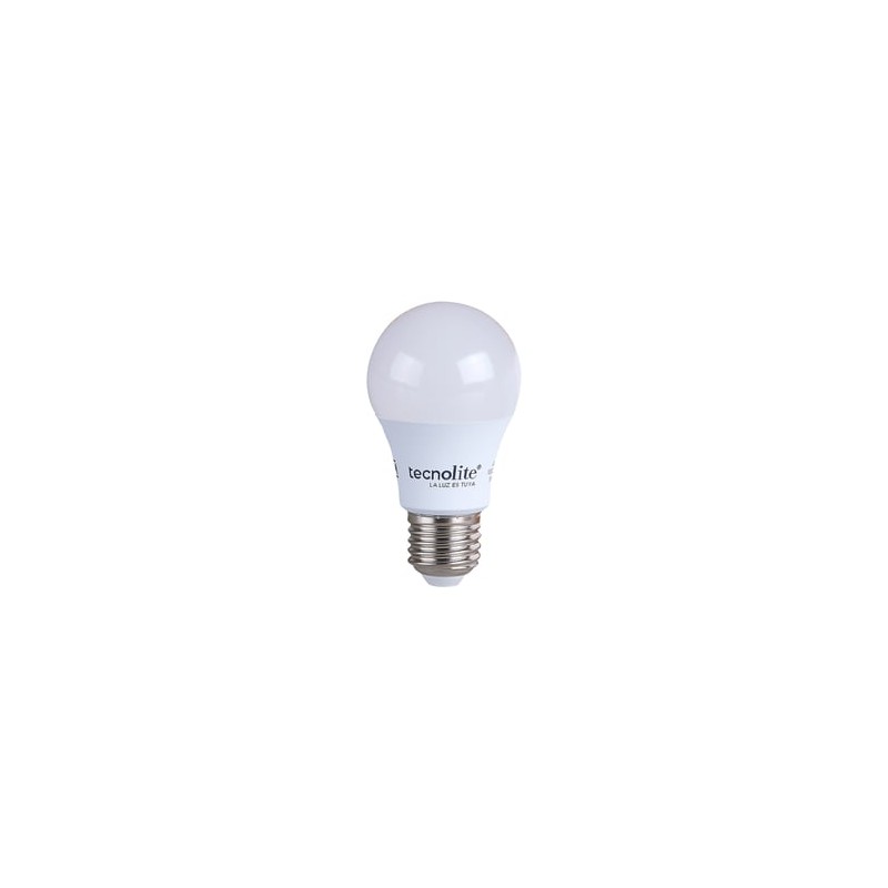 Paquete de 3 Focos A19 LED 5 W 127V, Luz de Día, Base E27, No atenuables