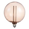 Foco G200 Vintage LED 3.5 W, Luz Ámbar, Base E27, Atenuable