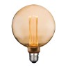 Foco G125 Vintage LED 3.5 W, Luz Ámbar, Base E27, Atenuable