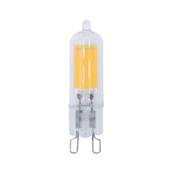 Foco G9 LED Ampolleta 2 W, Luz Cálida Brillante, Base G9, No atenuable