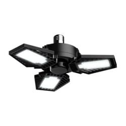 Foco LED Tipo Ventilador 35 W Alta Potencia LHB, Luz de Día, 3 Paneles Ajustables, Base E27, No atenuable