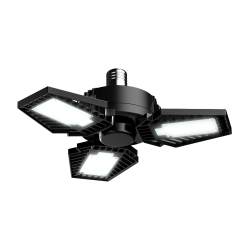 Foco LED Tipo Ventilador 35 W Alta Potencia LHB, Luz de Día, 3 Paneles Ajustables, Base E27, No atenuable
