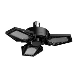Foco LED Tipo Ventilador 35 W Alta Potencia LHB, Luz de Día, 3 Paneles Ajustables, Base E27, No atenuable