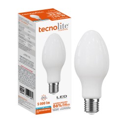 Foco de Alta Potencia LHB LED 33 W, Luz Blanca Fría, Base E40, IP65, No atenuable