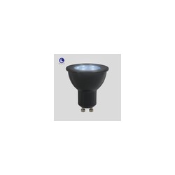 Foco GU10 LED 6W, Luz de Luna Color Azul, Base GU10, IP65, No atenuable