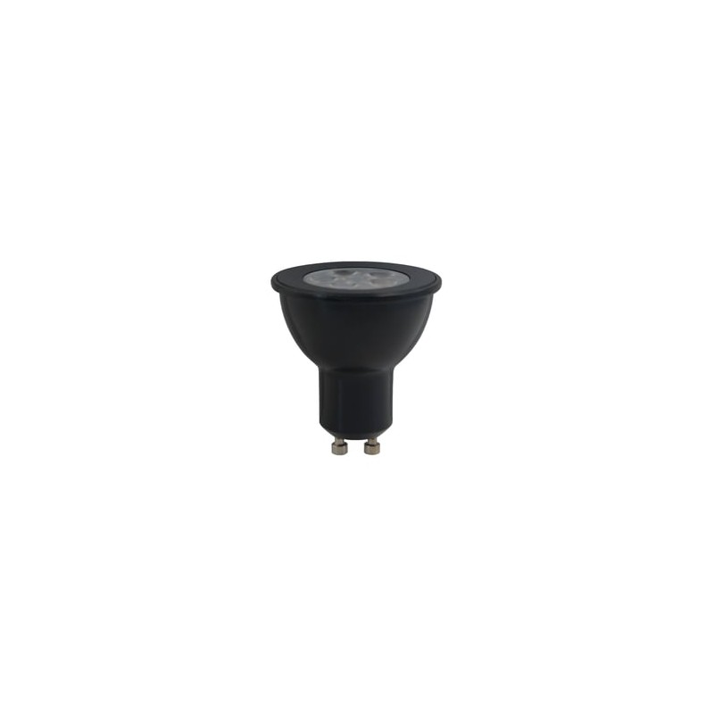 Foco GU10 LED 6W, Luz Ámbar, Base GU10, IP20, No atenuable