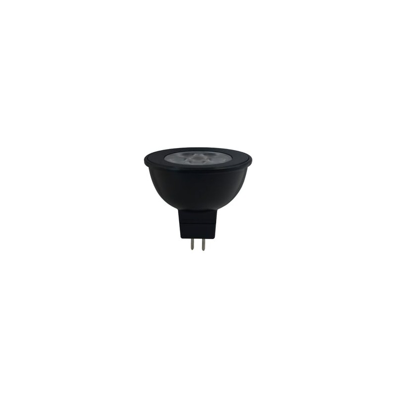 Foco MR16 LED 6W, Luz Ámbar, Base MR16, IP20, No atenuable