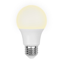 Foco A19 LED 6 W, Luz Cálida Brillante, Base E27, No atenuable, Multivoltaje