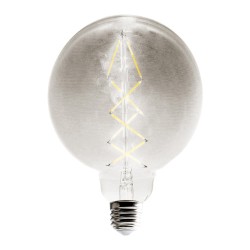 Foco Globo G90 LED Filamento 7 W, Luz Cálida Suave, Base E27, No atenuable