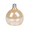 Foco Globo LED Filamento 4 W IRC 90, Luz Ámbar, Base E27, Atenuable