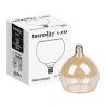 Foco Globo LED Filamento 4 W IRC 90, Luz Ámbar, Base E27, Atenuable