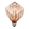 Foco Cubo Vintage LED 3.5 W, Luz Ámbar, Base E27, Atenuable