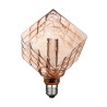 Foco Cubo Vintage LED 3.5 W, Luz Ámbar, Base E27, Atenuable