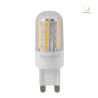 Foco JCD LED Ampolleta 3 W, Luz Cálida Brillante, Base G9, Atenuable