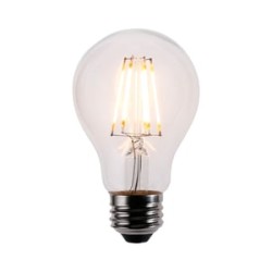 Foco A19 360° LED Filamento 7 W, Luz Cálida Suave, Base E27, No atenuable