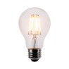 Foco A19 360° LED Filamento 7 W, Luz Cálida Suave, Base E27, No atenuable