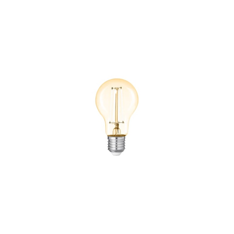 Foco A19 LED Filamento 8 W IRC 80, Luz Cálida Brillante, Base E27, Atenuable