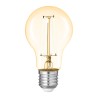 Foco A19 LED Filamento 8 W IRC 80, Luz Cálida Brillante, Base E27, Atenuable