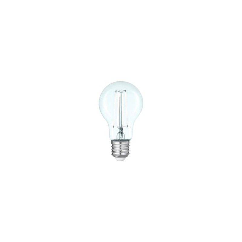 Foco A19 LED Filamento 8 W IRC 80, Luz de Día, Base E27, Atenuable