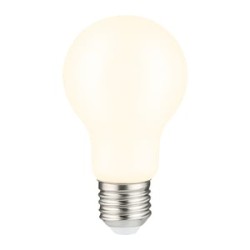 Foco A19 LED Filamento 8 W IRC 80, Luz Cálida Brillante, Base E27, Atenuable