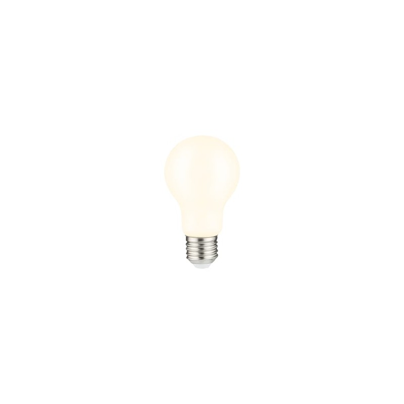 Foco A19 LED Filamento 8 W IRC 90, Luz Cálida Brillante, Base E27, Atenuable