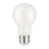 Foco A19 LED Filamento 8 W IRC 90, Luz Cálida Brillante, Base E27, Atenuable