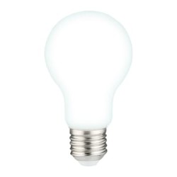 Foco A19 LED Filamento 8 W IRC 90, Luz de Día, Base E27, Atenuable