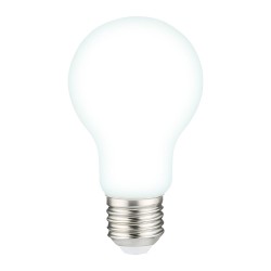 Foco A19 LED Filamento 8 W IRC 90, Luz de Día, Base E27, Atenuable