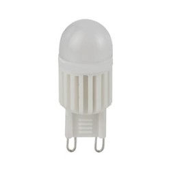 Foco JCD LED Ampolleta 3 W, Luz Cálida Brillante, Base G9, Atenuable