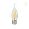 Foco Vela C35T LED Filamento 4.5 W, Luz Cálida Suave, Base E27, Atenuable