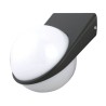 Lámpara de Pared Arbotante LED Exterior 10 W, Luz Cálida Brillante, IP54, IK06, No atenuable