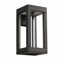 Lámpara de Pared Arbotante LED Exterior 12 W, Luz Cálida Brillante, IP54, IK07, No atenuable, LED integrado