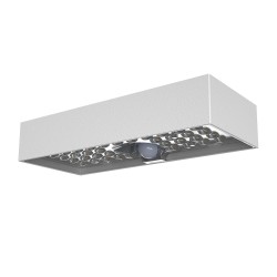 Lámpara Solar Arbotante LED 6 W, Luz de Día, Modos de Luz, Batería Integrada, Sensor de Movimiento, IP65, IK06, LED integrado
