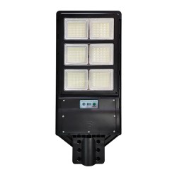 Lámpara Solar LED 60 W, Luz de Día, Sensor de Movimiento, Control remoto incluido, Batería Integrada, IP65, IK06, LED integrado