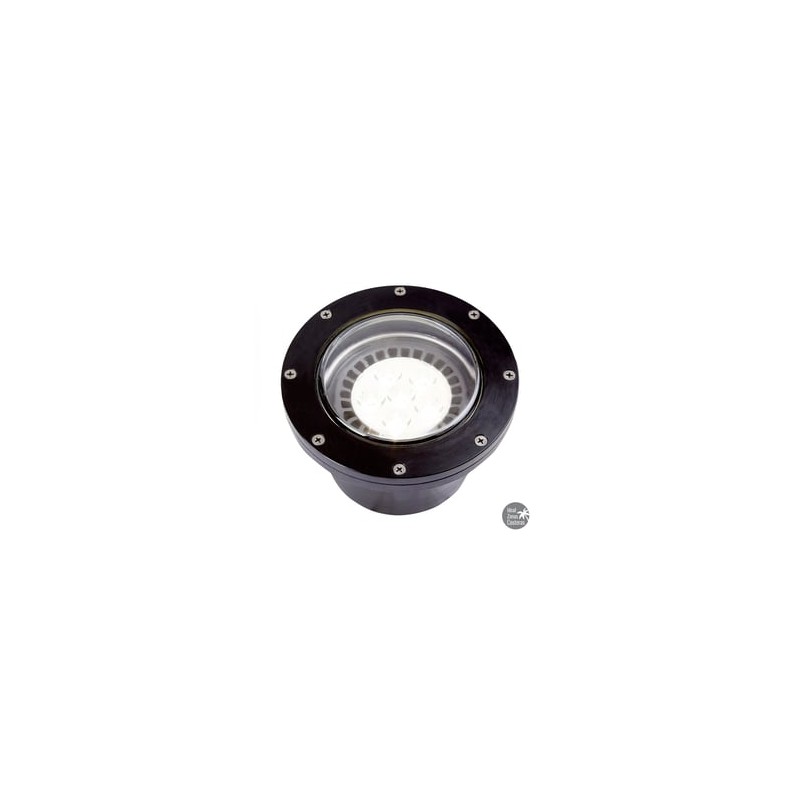 Lámpara de Piso Empotrable Ideal Zona Costera, Potencia Máx. 15 W, 1 Base G53, IP65, No incluye foco