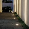 Lámpara de Piso Empotrable Ideal Zona Costera, Potencia Máx. 15 W, 1 Base G53, IP65, No incluye foco