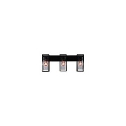 Lámpara de Pared Arbotante Exterior Máx. 180 W, 3 Bases E27, IP44, No incluye focos
