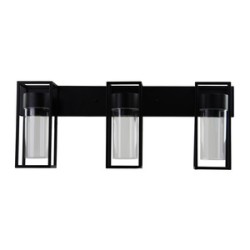 Lámpara de Pared Arbotante Exterior Máx. 180 W, 3 Bases E27, IP44, No incluye focos