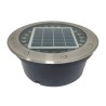 Lámpara Solar de Piso LED 0.8 W, Luz Cálida Brillante, IP65, Incluye Control Remoto, Modos de Luz