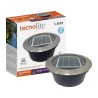 Lámpara Solar de Piso LED 0.8 W, Luz Cálida Brillante, IP65, Incluye Control Remoto, Modos de Luz