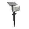 Lámpara Solar con Estaca LED 1.3 W, Luz Cálida Brillante, 2 en 1, IP44, No atenuable