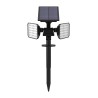 Lámpara Solar con Estaca LED 1.6 W, Luz Cálida Brillante, 2 en 1, IP44, No atenuable