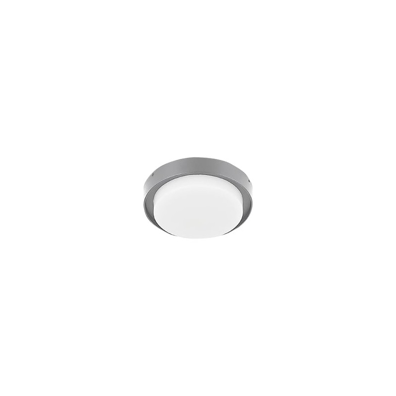 Lámpara Plafón LED de Sobreponer 15 W, Luz de Día, IP54, IK05, Interior y Exterior, LED integrado