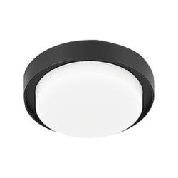 Lámpara Plafón LED de Sobreponer 15 W, Luz de Día, IP54, IK05, Interior y Exterior, LED integrado