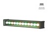 Barra de Luz LED Wall Washer 14.5 W, Luz de Luna Color Verde, IP65, IK08, No atenuable, LED integrado