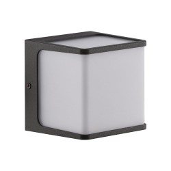 Lámpara de Pared Arbotante LED Exterior 15.5 W, Luz Cálida Brillante, IP54, No atenuable